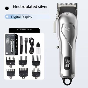 Outil <span class=keywords><strong>de</strong></span> <span class=keywords><strong>coupe</strong></span> <span class=keywords><strong>de</strong></span> <span class=keywords><strong>cheveux</strong></span> électrique USB Rechargeable sans fil professionnel lame en céramique haute puissance <span class=keywords><strong>pour</strong></span> l'huile <span class=keywords><strong>de</strong></span> sculpture <span class=keywords><strong>chauve</strong></span> rasage anglais RV - Product Image 5