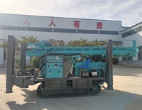 Kaiyan 300m Diesel Drill Rig Machine OEM Crawler Water Well DTH Bomba de núcleo de perforación rotativa Bore Well Drilling Rig para la venta