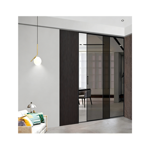 Puerta Corredera Interior Antirrobo con Resistencia al Fuego de 60 Minutos, Marco de Aleación de Titanio y Magnesio, Vidrio de Seguridad Doble Templado - Product Image 6