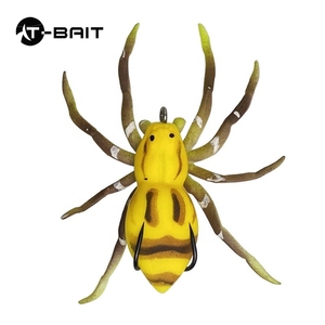 5cm 6.5g Bionics Soft Spider Design <span class=keywords><strong>Leurre</strong></span> <span class=keywords><strong>araignée</strong></span> pour <span class=keywords><strong>leurre</strong></span> de pêche Perle intégrée avec crochet - Product Image 2