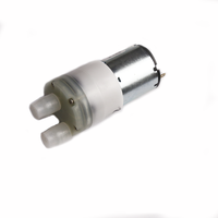 Personnalisable DC 9V 12V 14V Miniature Pompe À Membrane En Plastique Circulaire Eau Air Vide Basse Pression OEM Pris En Charge pour Liquide