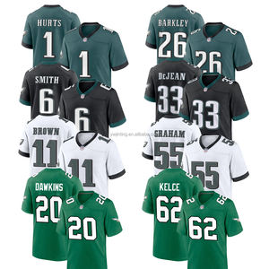 2024 Herren Philadelphia Jersey Custom American Football Shirts Genähte bestickte Jugend uniformen Sport bekleidung Logos Classic - Product Image 1