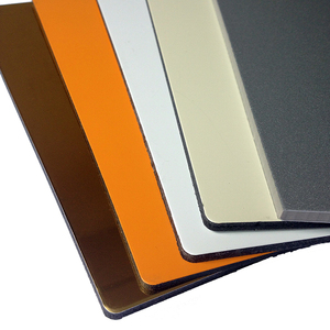 Ideabond 4ft8ft thiết kế hiện đại bên ngoài xây dựng Bảng điều chỉnh ACP Rèm tường Nhôm hồ sơ alucobond tấm Composite - Product Image 6