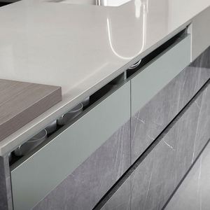 ปรับแต่งชุดที่สมบูรณ์ของตู้ครัวขนาดเล็กไม้เนื้อแข็งที่มีการออกแบบฟรีเฟอร์นิเจอร์ห้องครัวที่กำหนดเองสไตล์อเนกประสงค์ - Product Image 5