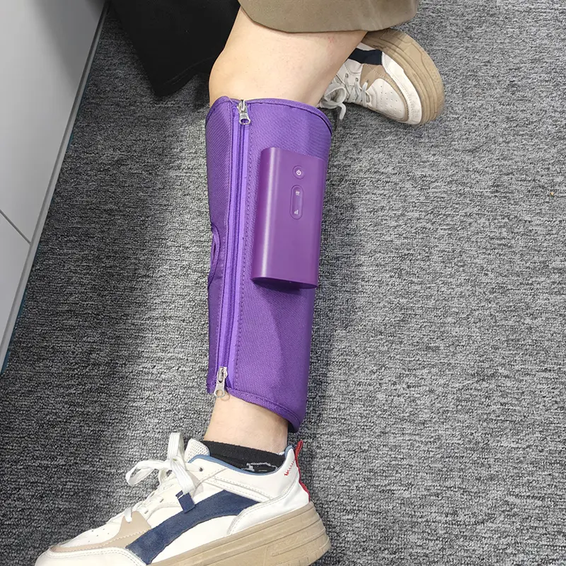 הרפיה של שרירי כף הרגל קדם זרימת דם הקלה על כאב לחץ אוויר מכשיר פיזיותרפיה לעיסוי שוק