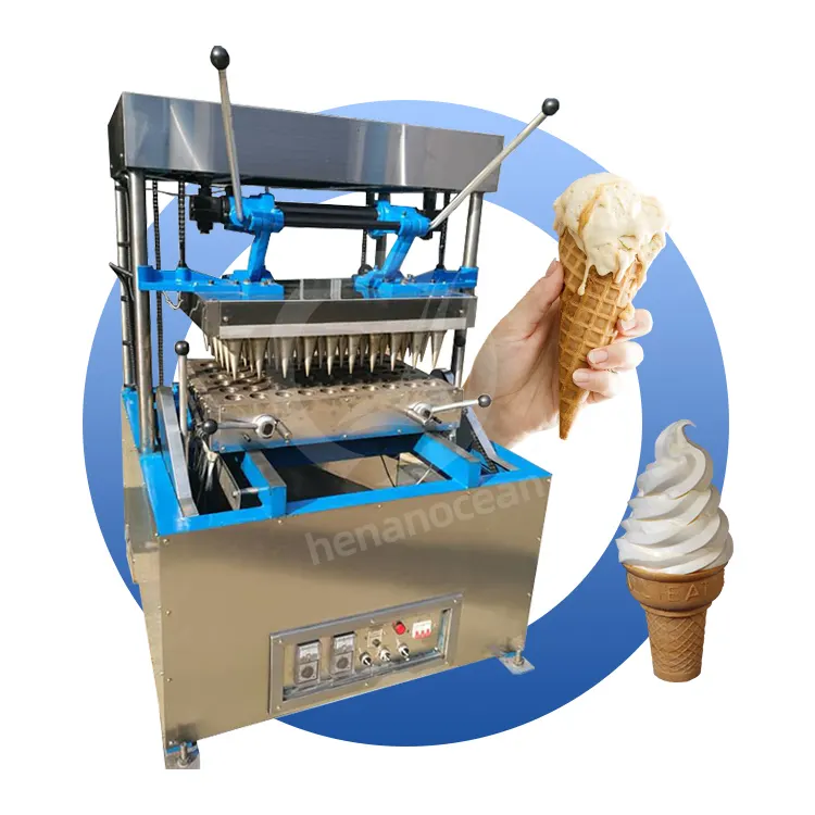 OCEAN Bread Pizza China Edible Coffee Cup Fully Automatic Mini Ice Cream Sugar Cone Make Machine Maker