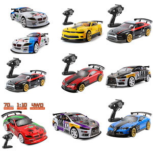 Coche RC de Derrape con Aceleración 1/10, Alta Velocidad 40km/h-70km/h, 2.4G, Eléctrico, Control <span class=keywords><strong>Remoto</strong></span>, Coche de Carreras, Modelo de Hobby para Niños - Product Image 6
