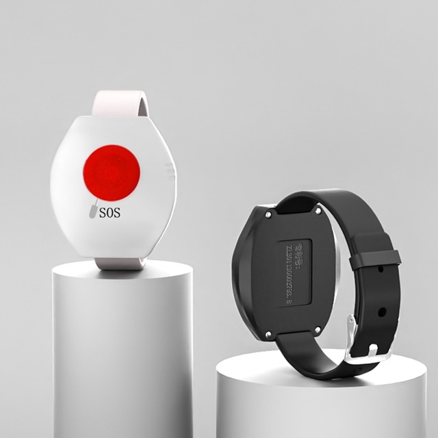 315 EV1527 Wrist Watch 433MHz RF Remote Control Transmitter Watch Type Call Button Wireless Remote Control SOS Emergency Button