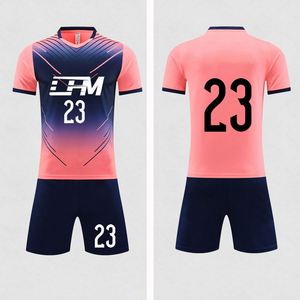 Comfortable Premium Breathable Quick Dry Sports Jersey Short Flexible Fabric Custom Sport Wear Soccer Kit Wholesale <b>Boys</b> Summer - Product Image 1