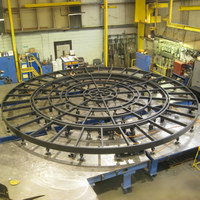 Plate-forme élévatrice de scène rotative hydraulique prix usine/scène tournante ronde circulaire électrique