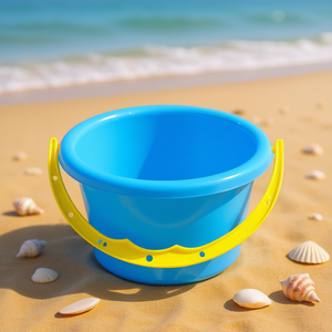 Kids <b>Beach</b> Sand Bucket Toy for Outdoor Sandbox and Seaside Play Mesh Packed - Product Image 2