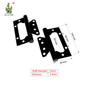 มีสินค้าในสต็อก <span class=keywords><strong>ราคา</strong></span>ขายส่ง Weizhixing <span class=keywords><strong>บานพับ</strong></span>ประตูรูป<span class=keywords><strong>ผีเสื้อ</strong></span>สีดำ <span class=keywords><strong>บานพับ</strong></span>เหล็กสำหรับตู้ครัว <span class=keywords><strong>บานพับ</strong></span>ย่อย - Product Image 3
