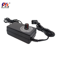 Convertisseur d'alimentation en gros 3-12V 200-2000mA, adaptateur secteur réglable AC/DC de bureau avec indicateur LED pour moteur