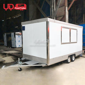 Hot Sale Fast Food Trailer Street Mobile Kitchen Catering Trailer <strong>UK</strong> Fully Equipped Taco Food Trucks BBQ - Product Image 5