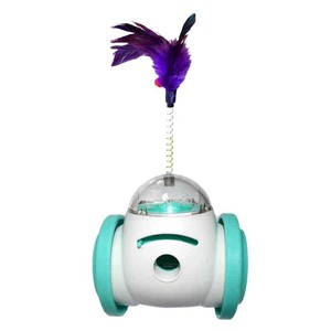 Pet <b>Interactive</b> <b>Toy</b> For <b>Cats</b> And Dogs ABS Material Roly Poly Balance Bike Treat Dispenser Universal Plaything - Product Image 2