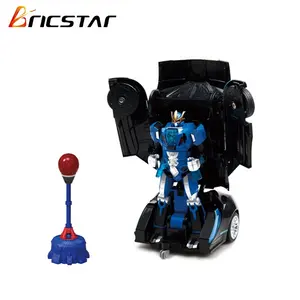 Brictstar红外控制战斗变形机器人玩具，儿童拳击战斗机器人