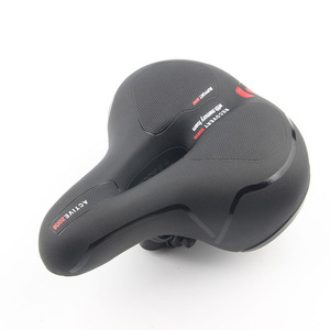 Sillín de <span class=keywords><strong>bicicleta</strong></span> de cuero suave y cómodo, cojín de asiento amortiguador, asiento de sillín de <span class=keywords><strong>bicicleta</strong></span> de montaña y <span class=keywords><strong>carretera</strong></span> - Product Image 2