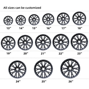 Rines de Aleación Kipardo de 22 Pulgadas para Autos de Pasajeros, 5x108, Aluminio Forjado, Rines Deportivos de Lujo para SUV, Todoterreno, Repuestos - Product Image 6