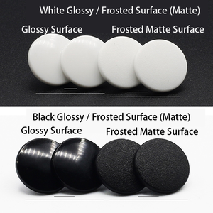 Çanta başına 5000 adet özel dikdörtgen desen kaplı basın çıtçıt düğmesi çevre dostu reçine plastik yapış düğmeler giysi aksesuarları - Product Image 6