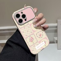 Coques de protection antichoc de luxe à motif floral pour femmes et filles, compatibles avec iPhone 17 Air, 16 Plus, Pro Max, 15, 14, 13, 12, 11