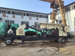 Concasseur mobile PE 400*600 à succès en Amérique du Sud pour la production de concassage à mâchoires de roche dure, de quartz et de pierre dans les mines d'or - Product Image 4