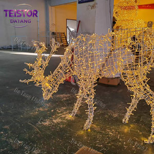 Lumière LED 3D en forme de cerf, étanche IP65, pour la décoration des parcs et des fêtes - Product Image 4