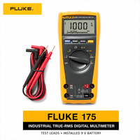   Multimètre numérique industriel 175 True RMS 1000V, testeur électrique alimenté par batterie avec garantie d'un an