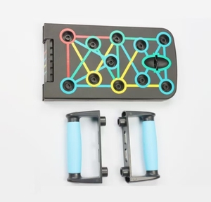 Tabla de Flexiones Plegable Portátil, Equipo de Fitness para Gimnasio en Casa, Entrenador de Músculos del Pecho, Ejercicio de Torsión Rusa, Placa <span class=keywords><strong>Abdominal</strong></span> - Product Image 4