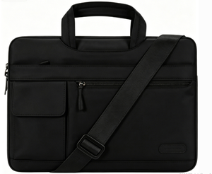 Ladies Business Briefcase Handbags Black Blue Red Grey Laptop Shoulder Laptop Bag case with Shoulder Strap for 13"14"15.6" - Product Image 2