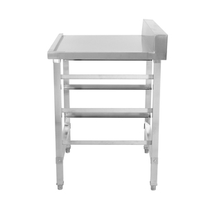 Outlet <b>table</b> with glass rack holder and backsplash for Dishwashing Systems - Product Image 5