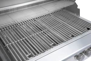 شواية غاز تجارية جديدة بخمسة مواقد من الفولاذ المقاوم للصدأ مع نظام أمان للهب وإشعال إلكتروني، مصممة للمطابخ الخارجية الكبيرة - Product Image 6