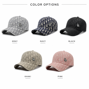 Casquette de baseball vintage en nylon monogrammé, tendance <span class=keywords><strong>TikTok</strong></span>, ajustable, style Dad Hat unisexe, broderie lettre, pour le streetwear Y2K, modèle quatre - Product Image 5