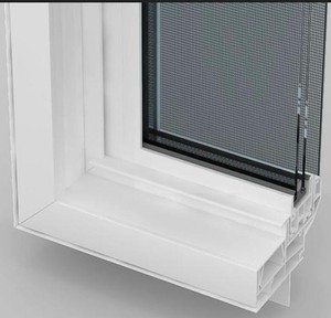 Fenêtre à double battant en PVC 82 UPVC, fenêtre coulissante verticale à châssis inclinable en vinyle, fenêtre à double battant en PVC à isolation phonique multi-chambres - Product Image 2
