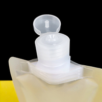 Sac d'emballage liquide en plastique de qualité alimentaire avec bec verseur transparent de l'usine Lebei pour le stockage de jus, d'eau et de boissons