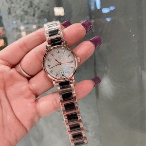 Advanced Luxury <b>Watch</b> Precise Quartz Movement Sapphire Mirror Ceramic Steel With Gold Strap Stainless Steel <b>Case</b> Longiness. - Product Image 6