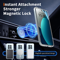 Funda Transparente para Redmi Note 15 Pro+ al por Mayor de Fábrica, con Cubierta Trasera Anti-Rayones y Anti-Amarillamiento, Funda Magnética Transparente para Teléfono Móvil
