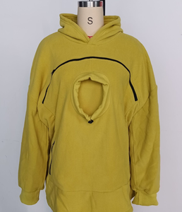 Sudadera con Capucha Holgada y Moderna de Polar para Perros Pequeños, Unisex, para Personas y Mascotas - Product Image 4