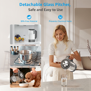 Dispensador de Agua Fría y Caliente Instantáneo de Sobremesa, Purificador de Agua Potable Purificada de 75 GPD 3:1, Sin Instalación, para el Hogar - Product Image 6