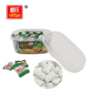 Professionele Fabriek Zoete Snoep Meloen Smaak Kauwgom Individuele Verpakking