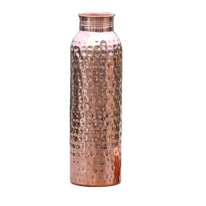 Handmade Customized Copper Table Top Serving Bottle Multi-Color <b>Polish</b> & Enamel Bottle for Health for Trade - Product Image 3