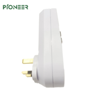 Enchufe Temporizador Digital Impermeable de Pantalla Grande para Cocina, con Protección Sellada, 13A, Electrónico, para UE, EE. UU., Reino Unido, AU, BR, FR