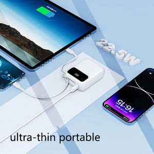 슈퍼 미니 전원 은행 <span class=keywords><strong>10000mAh</strong></span> 야외 여행 전원 은행을위한 랜야드 외부 배터리와 고속 충전 휴대용 Powerbank - Product Image 3