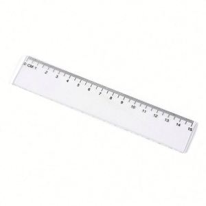 Regla de Plástico Transparente de Doble Escala, Recta, de 15/20/30 cm, para Estudiantes, Venta al Por Mayor, Económica, Personalizable - Product Image 4