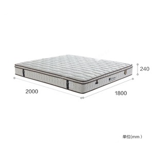 ที่นอนกาแลนท์ รุ่นไอริส 2000x1800x240 มม. ผ้าฝ้ายเรซินอินฟราเรด ความแน่นปานกลาง สำหรับเด็ก - Product Image 1
