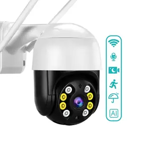 outdoor smartphone compatible security camera cctv network camara de seguridad wifi inalambricas 1080p security light camera