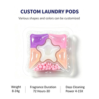 Lessives en dosettes pour vêtements de travail, puissantes contre les taches d'huile tenaces, perles de lavage dégraissantes