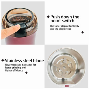 TikTok เครื่องบดกาแฟเครื่องเทศแบบพกพาเครื่องบดกาแฟสมุนไพรจีน - Product Image 3