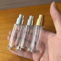 Botol Parfum Kaca Silinder Kecil 10ml Grosir Pabrik, Cetak Sablon Matte, Tutup Semprot, Kemasan Kotak Hadiah Mewah, Custom