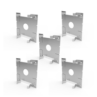 Clips de mise à la terre pour panneaux photovoltaïques en acier inoxydable, usage commercial et résidentiel, pour supports PV – Vente chaude