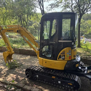 Prix d'usine 3,5 tonnes grande excavatrice d'occasion Komatsu PC35 mini excavatrice d'occasion Komatsu pc35 pc40 avec EPA/CE en stock livraison rapide - Product Image 1